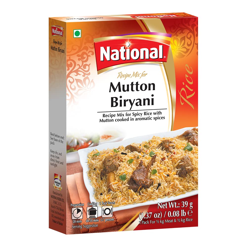 National Foods Mutton Biryani Recipe Mix 2 packs