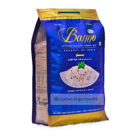 Banno Extra Long Basmati Rice 2kg
