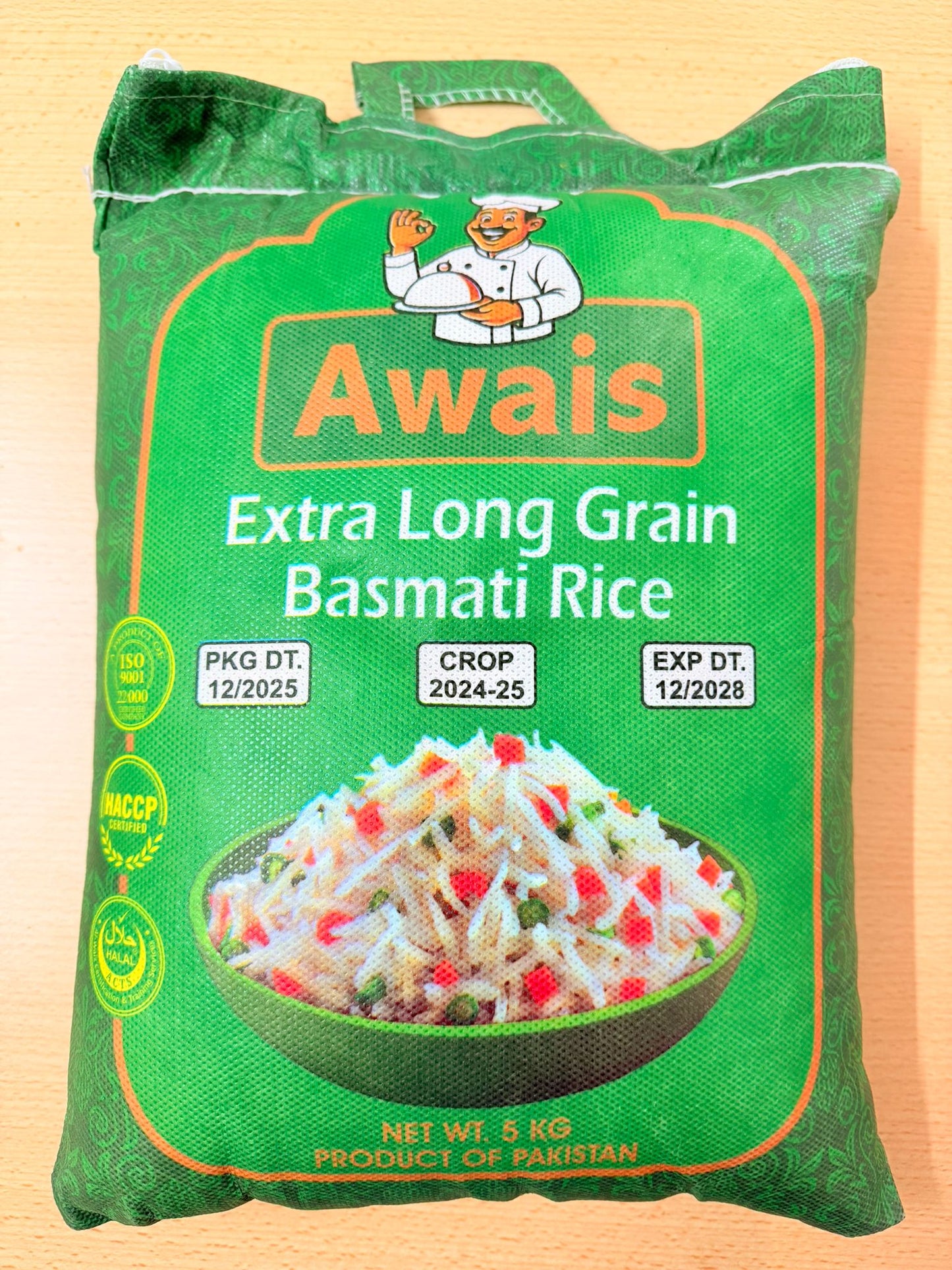 Awais Extra Long Basmati rice 5kg