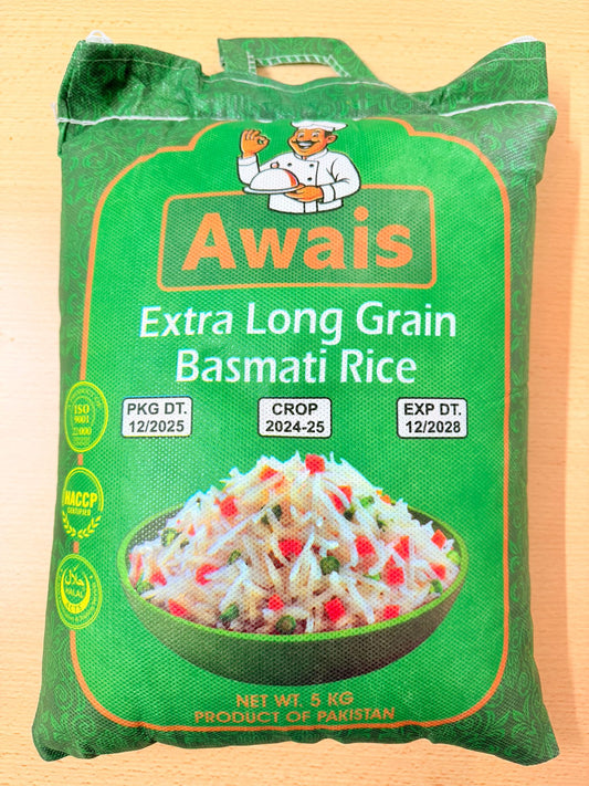 Awais Extra Long Basmati rice 5kg